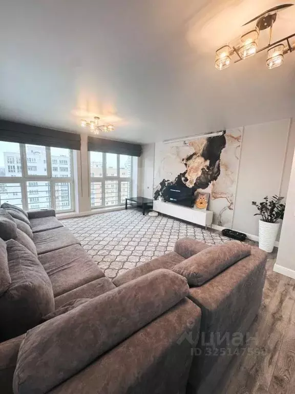 2-к кв. Нижегородская область, Кстово Парковая ул., 12к2 (76.0 м) - Фото 1