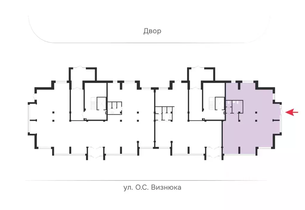 Помещение свободного назначения в Брянская область, Брянск ул. Имени ... - Фото 2