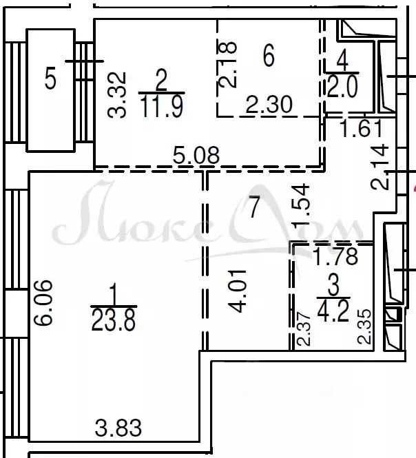 2-к кв. Москва Мосфильмовская ул., 98к2 (59.7 м) - Фото 1