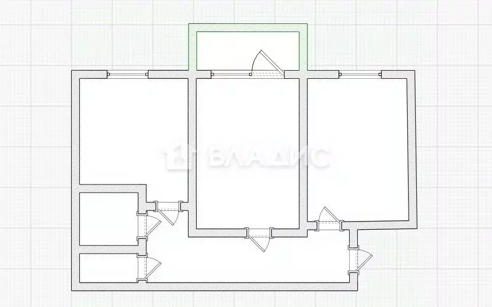 2-к кв. Пензенская область, Пенза ул. Сузюмова, 5 (47.7 м) - Фото 2