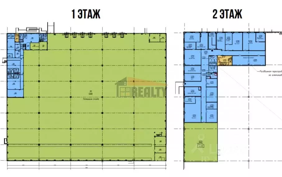 Склад в Московская область, Домодедово пос. Меткино,  (12792 м) - Фото 2