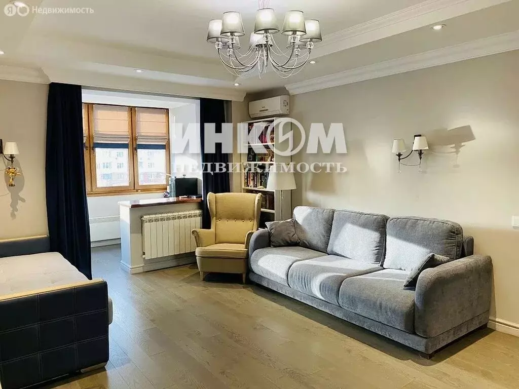 2-комнатная квартира: Москва, улица Главмосстроя, 7 (92 м) - Фото 1