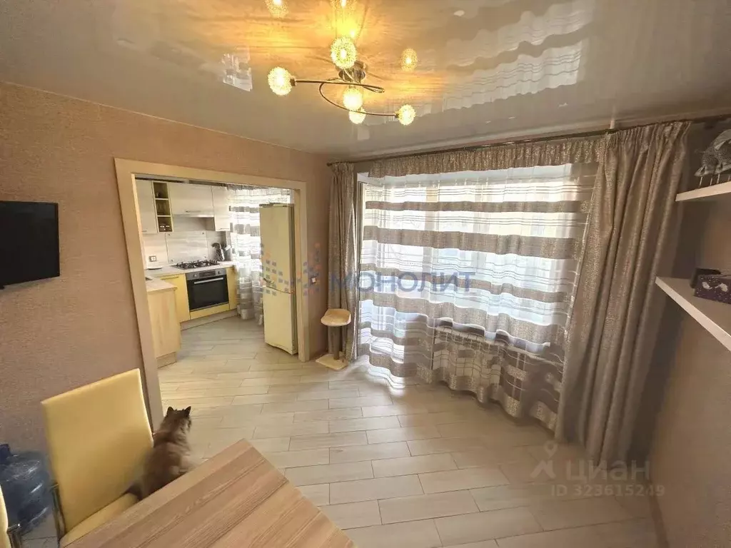 3-к кв. Нижегородская область, Нижний Новгород ул. Радио, 2к2 (62.5 м) - Фото 1