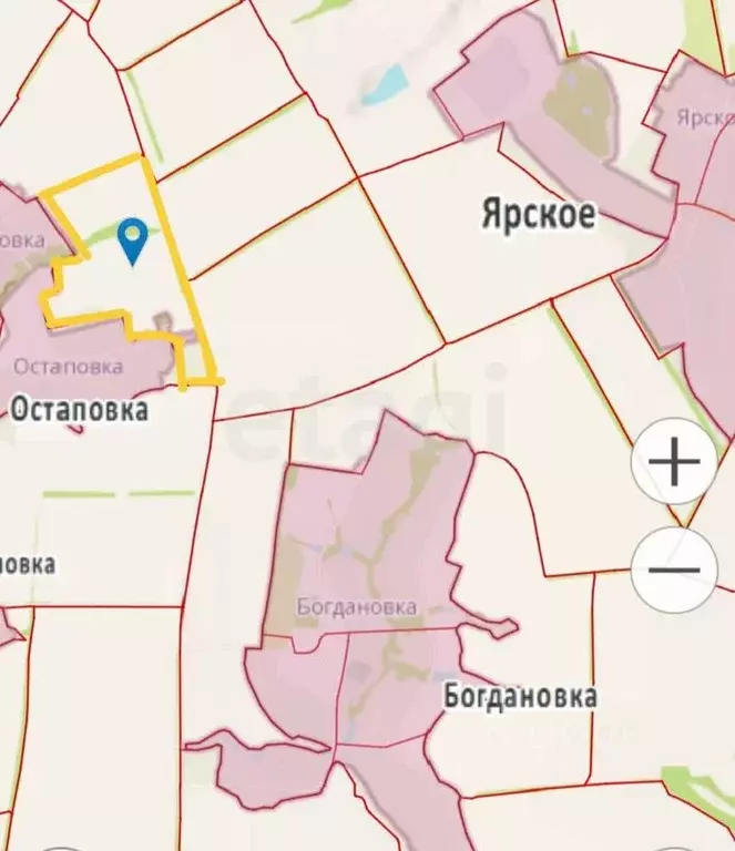 Участок в Белгородская область, Новооскольский муниципальный округ, с. ... - Фото 0