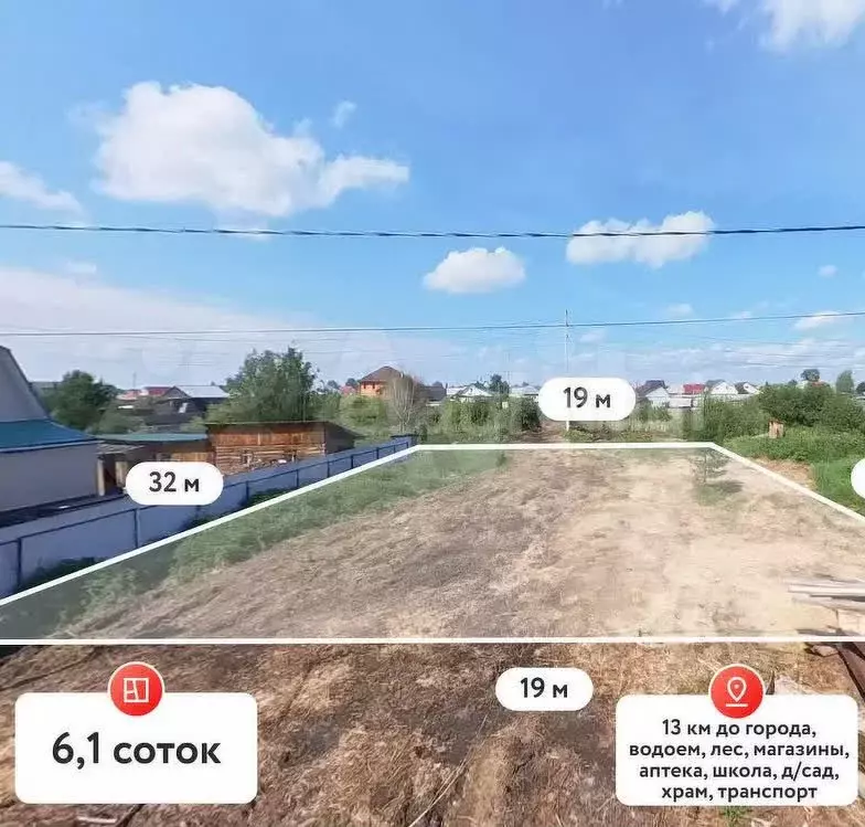 Участок 6 сот. (ИЖС) - Фото 0