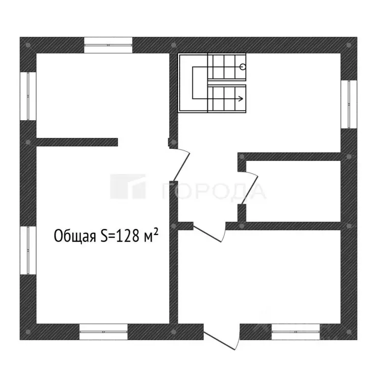 Дом в Алтайский край, Барнаул ул. Щетинкина, 1 (128 м) - Фото 2