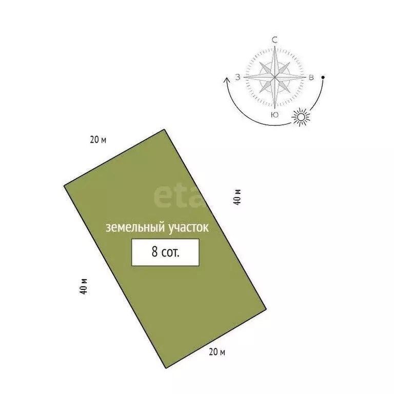 Дом в городской посёлок Берёзовка, улица Кирова (57 м) - Фото 1