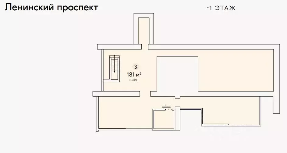 Торговая площадь в Москва Ленинский просп., 81/2 (265 м) - Фото 1