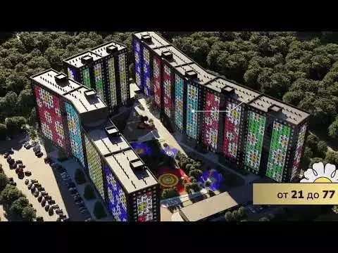 Квартира-студия, 23,4 м, 1/18 эт. - Фото 1