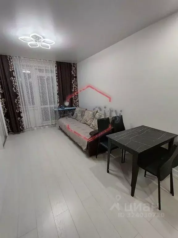 1-к кв. Красноярский край, Красноярск ул. Авиаторов, 43А (45.3 м) - Фото 1