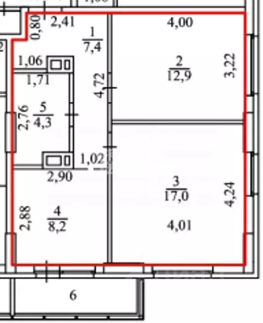 2-к кв. Челябинская область, Челябинск ул. 250-летия Челябинска, 27 ... - Фото 2
