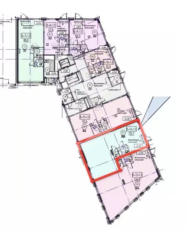 Торговая площадь в Москва ул. Петра Кончаловского, 7к3 (116 м) - Фото 1