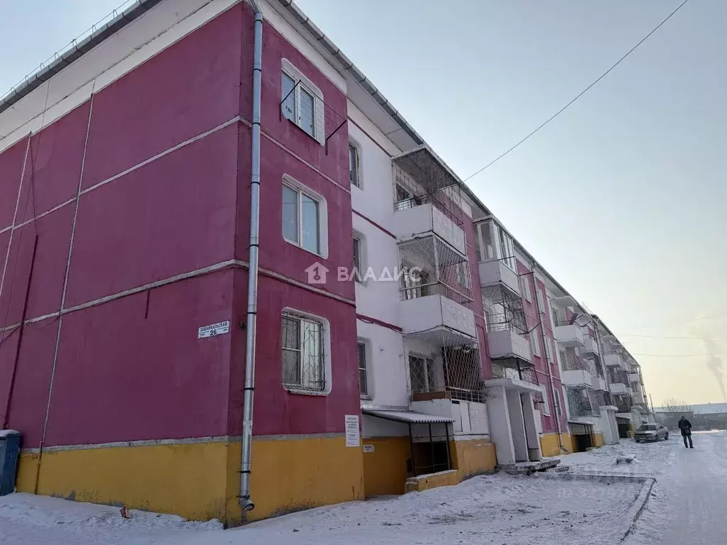 Комната Бурятия, Улан-Удэ Забайкальская ул., 26 (37.1 м) - Фото 1