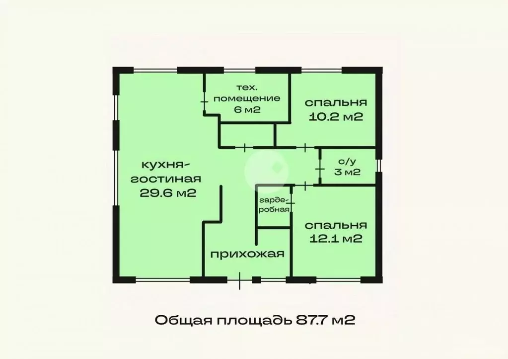 Дом в Ленинградская область, Всеволожский район, Токсовское городское ... - Фото 1
