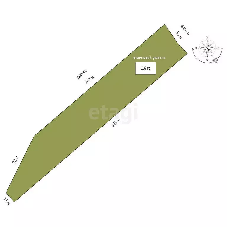 Участок в Бахчисарайский район, село Железнодорожное (157.9 м) - Фото 0