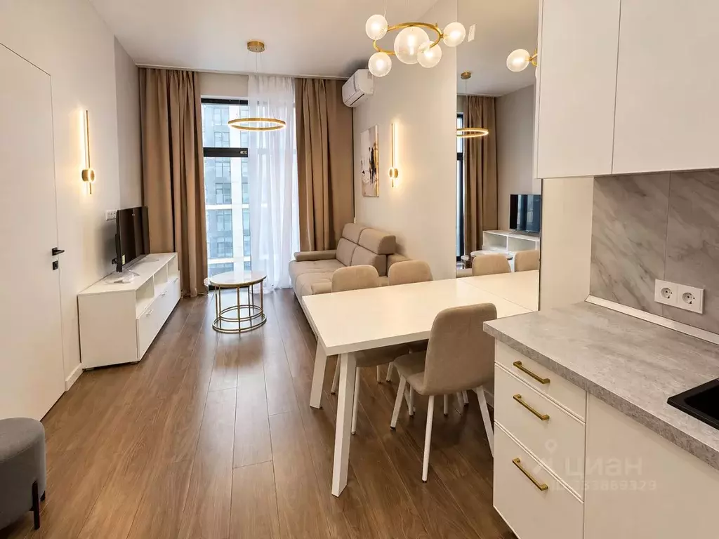 1-к кв. Москва Зорге 9 жилой комплекс, 9Ак6 (38.0 м) - Фото 1