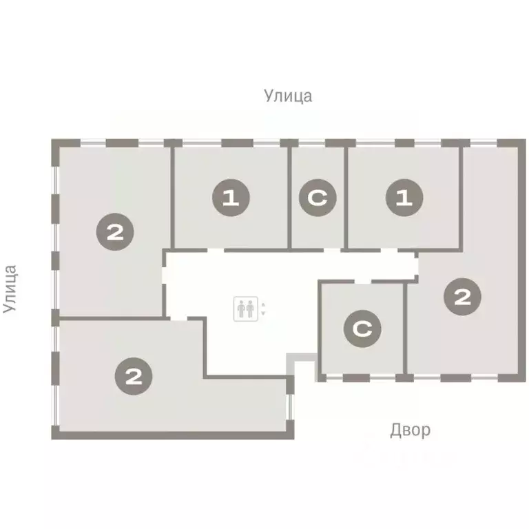 1-к кв. Омская область, Омск ул. Б.Г. Шаронова, 9 (42.04 м) - Фото 1