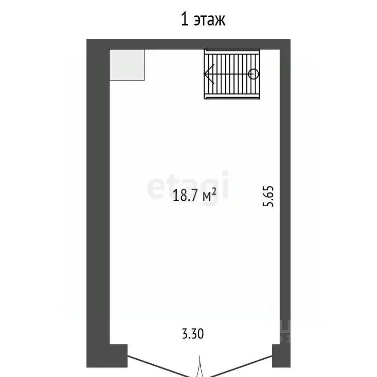 Гараж в Тюменская область, Тюмень Харьковская ул., 75с2 (55 м) - Фото 1