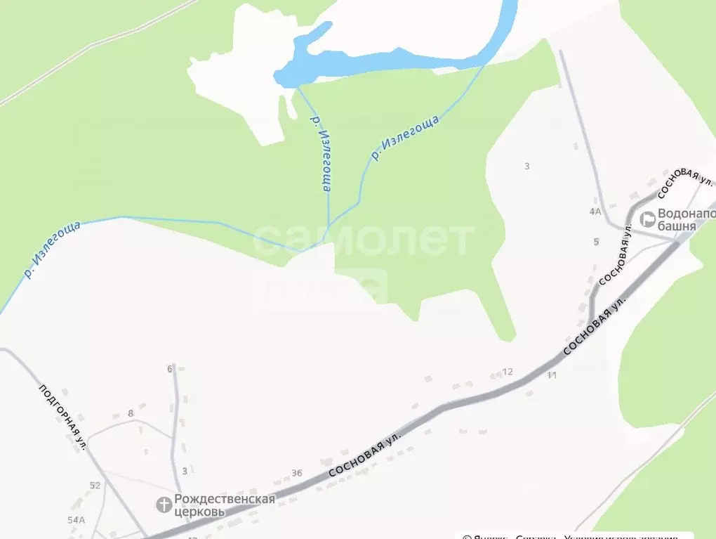 Участок в Липецкая область, Усманский муниципальный округ, с. Демшино ... - Фото 1