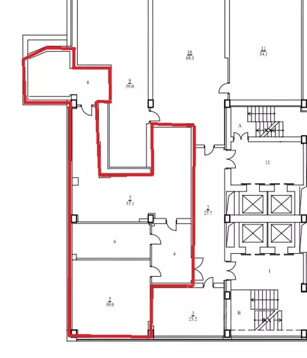 Офис в Москва Большая Татарская ул., 35С5 (149 м) - Фото 1