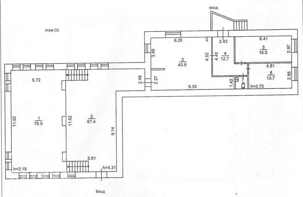 Помещение свободного назначения в Томская область, Томск просп. ... - Фото 2