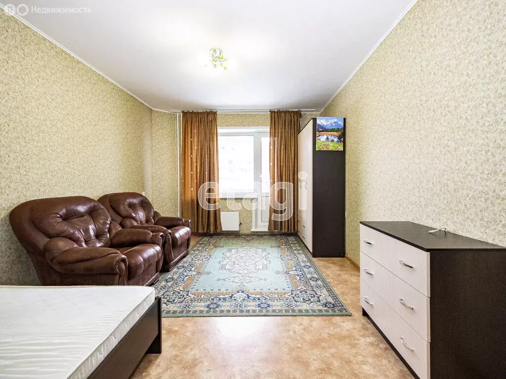 1-комнатная квартира: Новосибирск, улица Мясниковой, 10 (38 м) - Фото 0