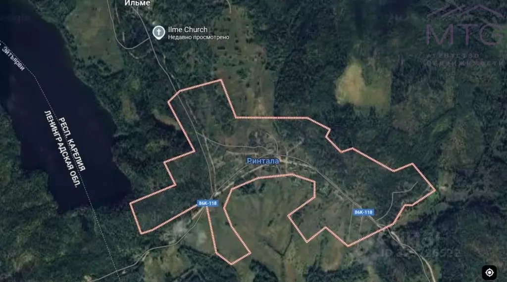 Участок в Карелия, Лахденпохский муниципальный округ, пос. Ринтала ул. ... - Фото 2