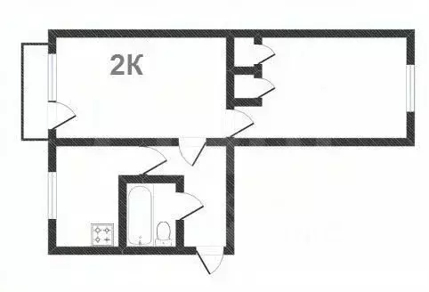 2-к кв. Свердловская область, Нижний Тагил Газетная ул., 11 (42.0 м) - Фото 2