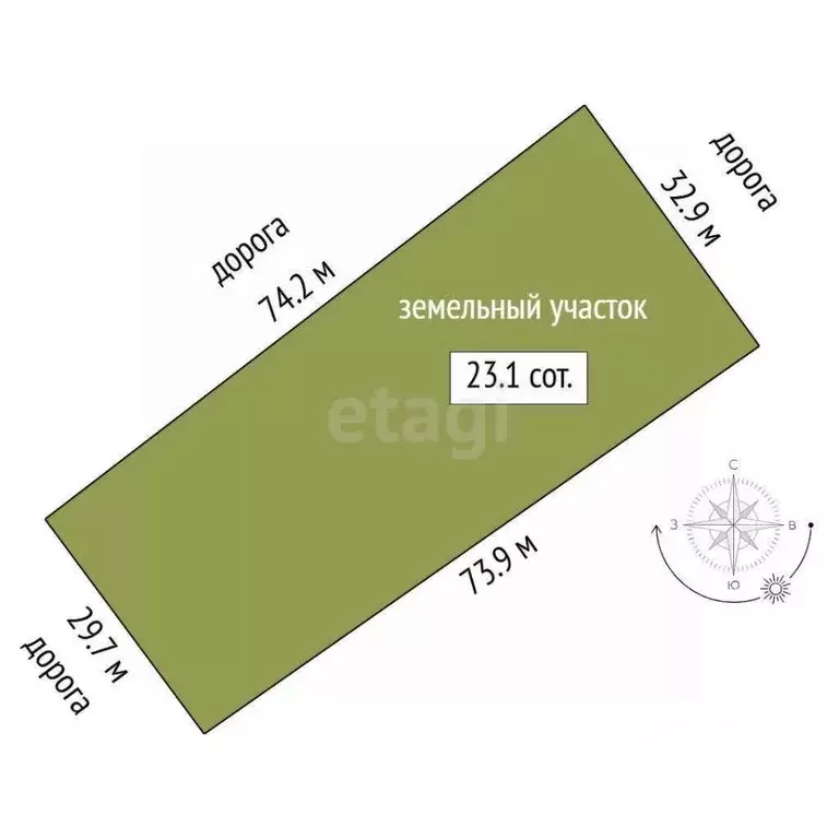 Участок в Тюменская область, Исетский муниципальный округ, д. Кукушки ... - Фото 2