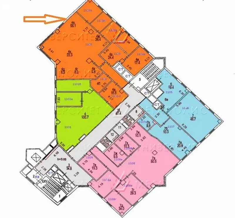 Офис (265 м) - Фото 1