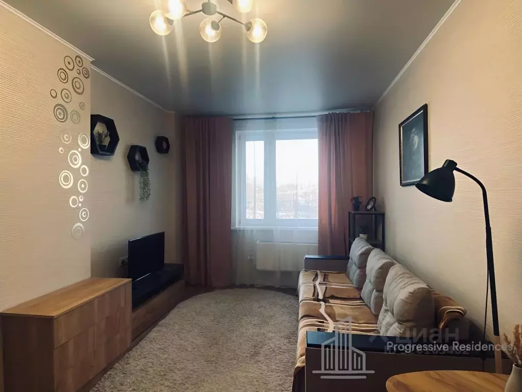 1-к кв. Московская область, Домодедово Востряково мкр, ул. Донская, 5 ... - Фото 1