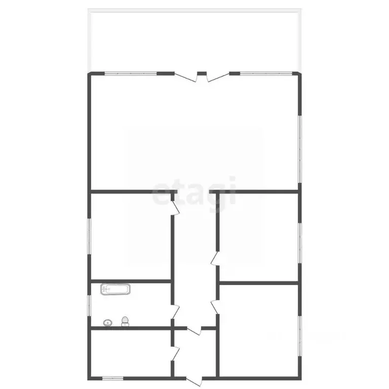 Дом в Калужская область, Совхоз Боровский с/пос, д. Уваровское  (112 ... - Фото 2