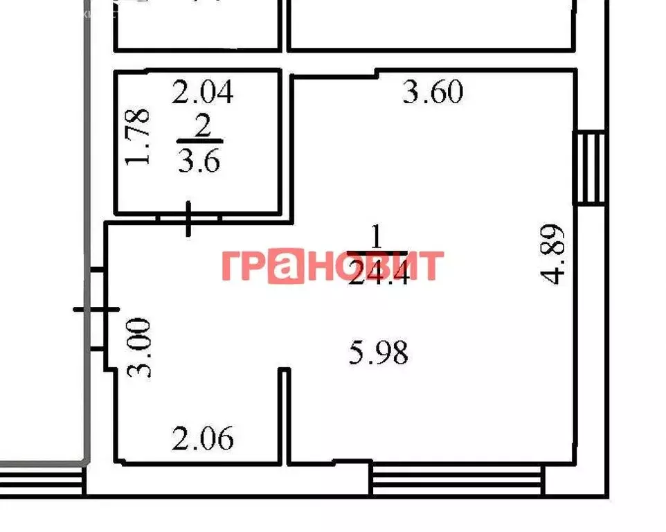 Квартира-студия: Новосибирск, Сухарная улица, 107/1 (28 м) - Фото 0