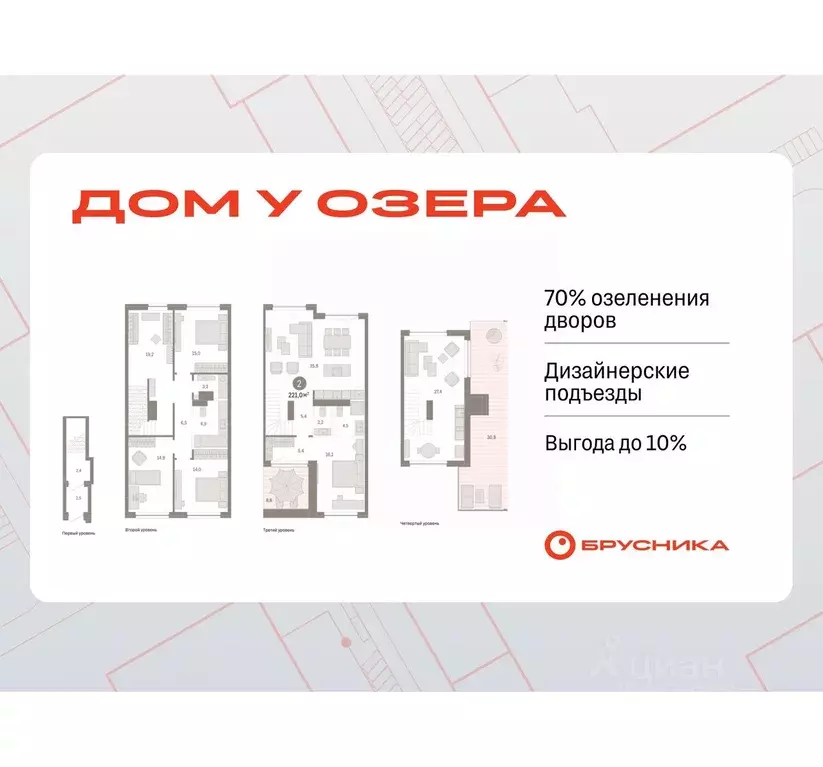 4-к кв. Тюменская область, Тюмень ул. Муравленко, 9к3 (220.99 м) - Фото 0