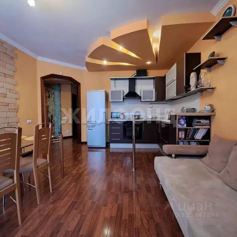 3-к кв. Новосибирская область, Новосибирск ул. Державина, 13 (73.0 м) - Фото 2