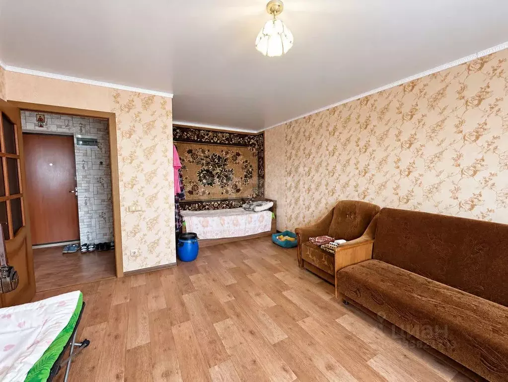 1-к кв. Воронежская область, Борисоглебск Юго-Восточный мкр, 3 (35.0 ... - Фото 1