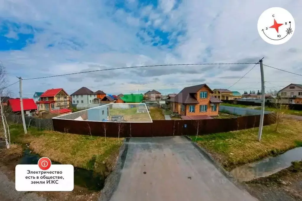 Участок в Тюменская область, Тюмень проезд Десантников, 12 (10.0 сот.) - Фото 1