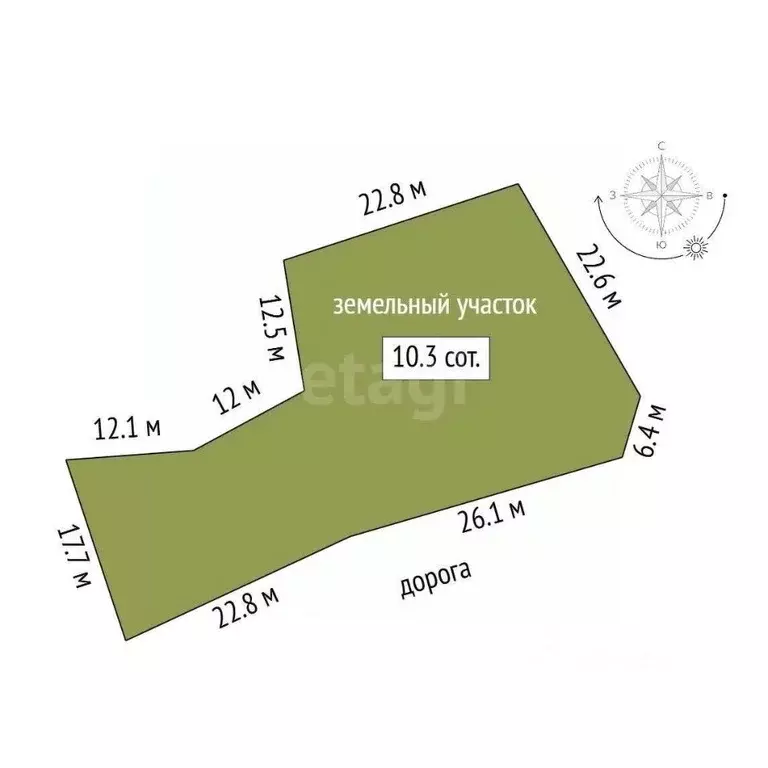 Участок в Владимирская область, Петушинский район, Городищи ... - Фото 1