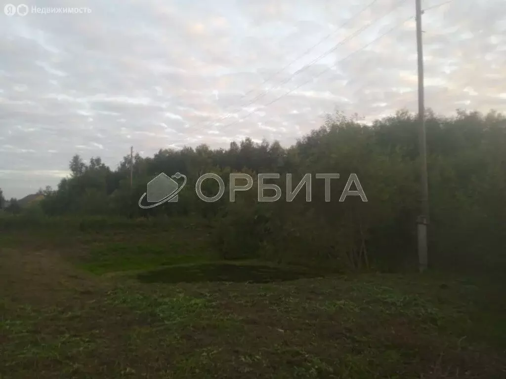 Участок в Тюменский район, СНТ Лесное, Лесная улица (17.27 м) - Фото 0