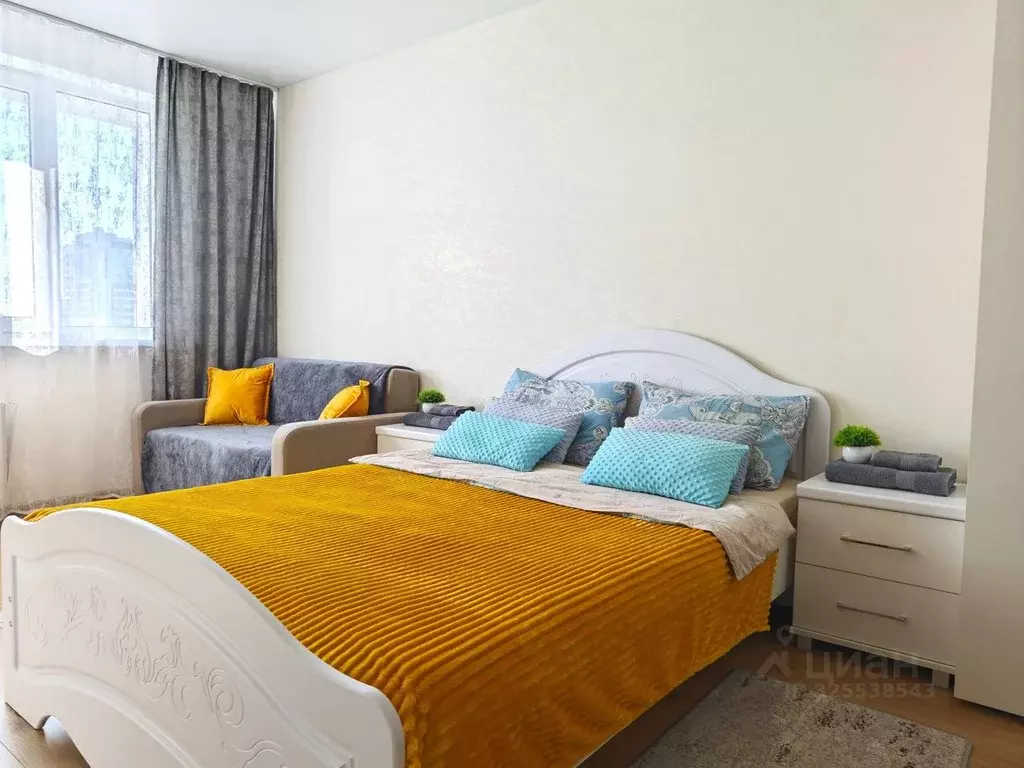 1-к кв. Татарстан, Казань Чистопольская ул., 12 (36.0 м) - Фото 2