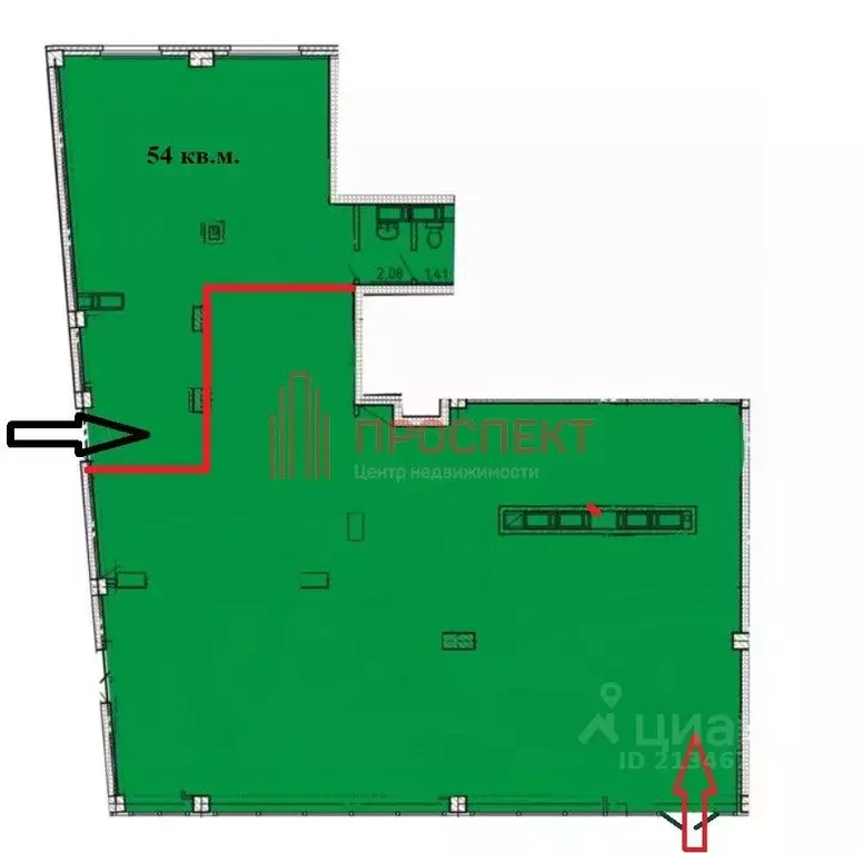 Торговая площадь в Пензенская область, Пенза ул. Генерала Глазунова, 6 ... - Фото 2