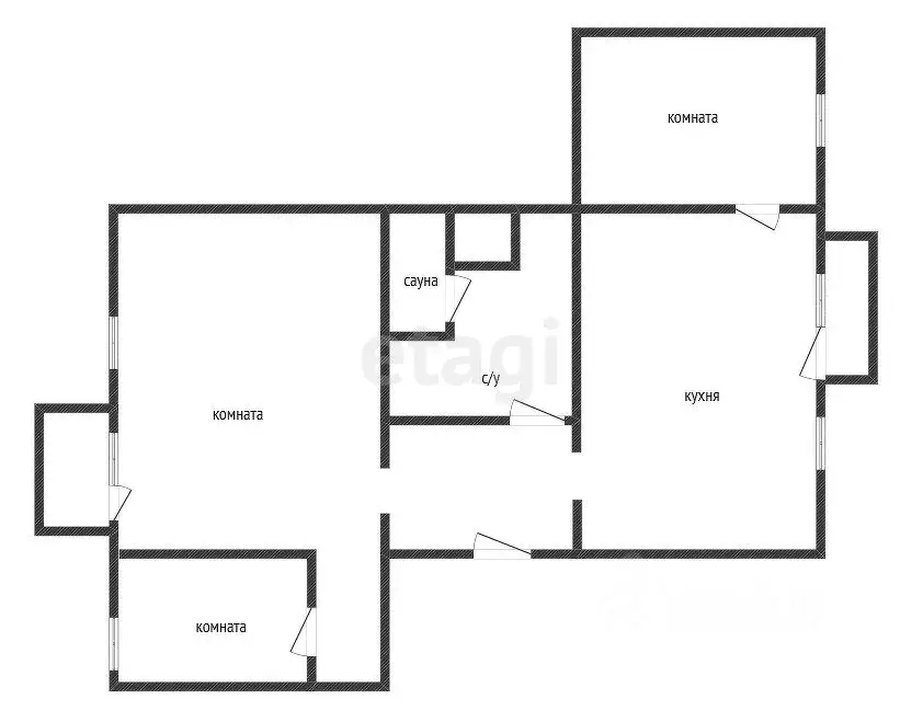 3-к кв. Бурятия, Улан-Удэ Бийская ул., 90 (113.0 м) - Фото 2