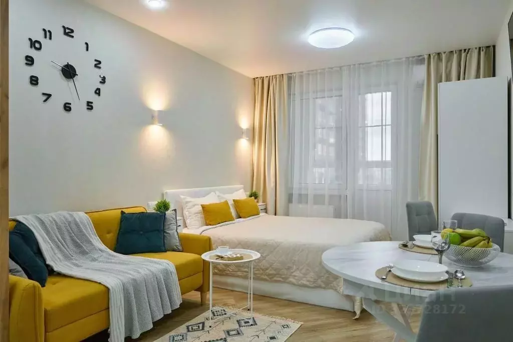 1-к кв. Краснодарский край, Краснодар 9-й километр мкр, ул. ... - Фото 1