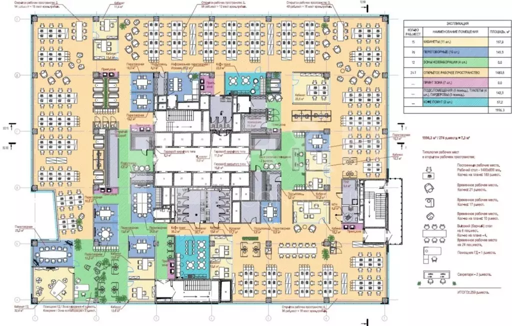 Офис (2464 м) - Фото 2