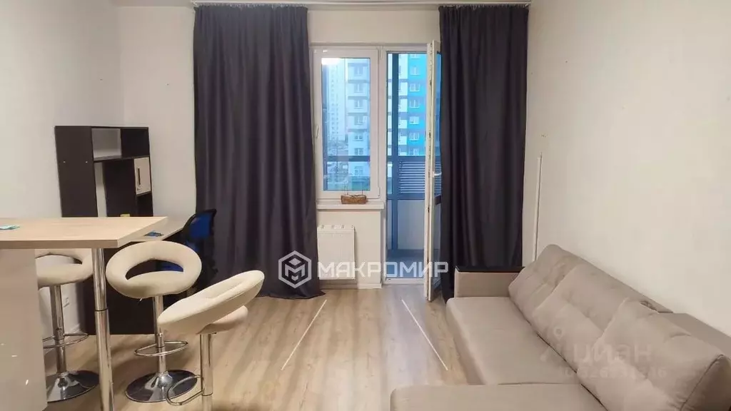 Студия Санкт-Петербург аллея Евгения Шварца, 14 (28.7 м) - Фото 0