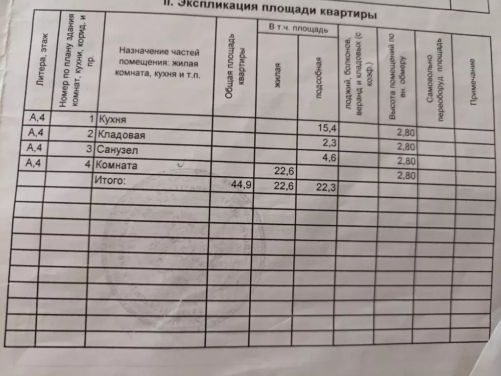 Продаётся 1-к квартира, 44.9 м - Фото 1