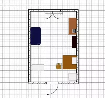 1к в -комнатной квартире (13.7 м) - Фото 1