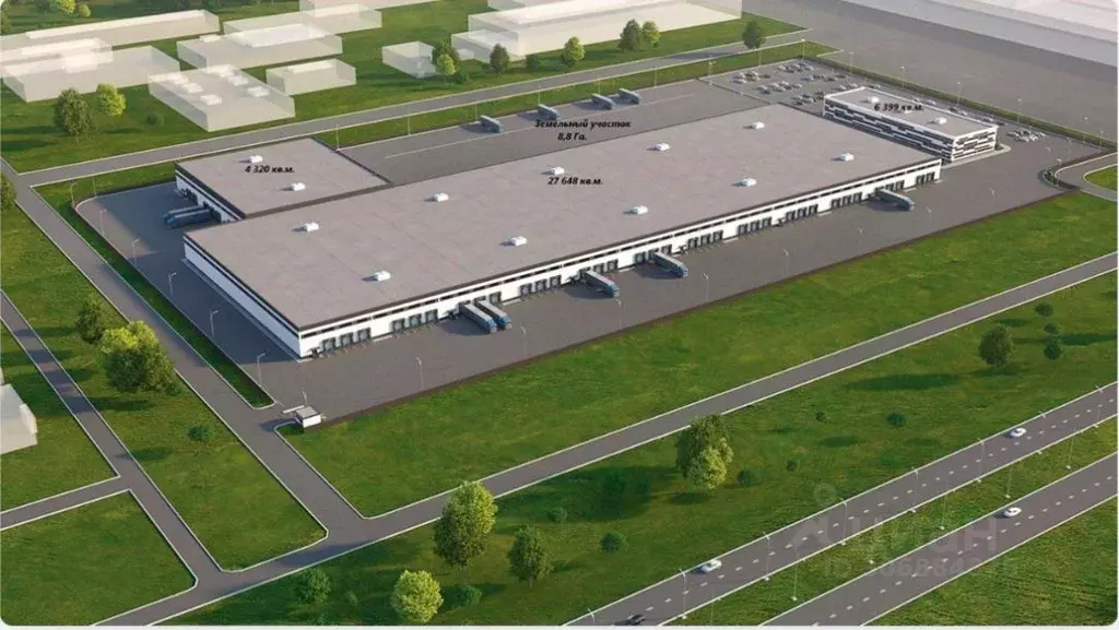 Склад в Татарстан, Набережные Челны ул. Промышленная, 61/44 (38367 м) - Фото 1