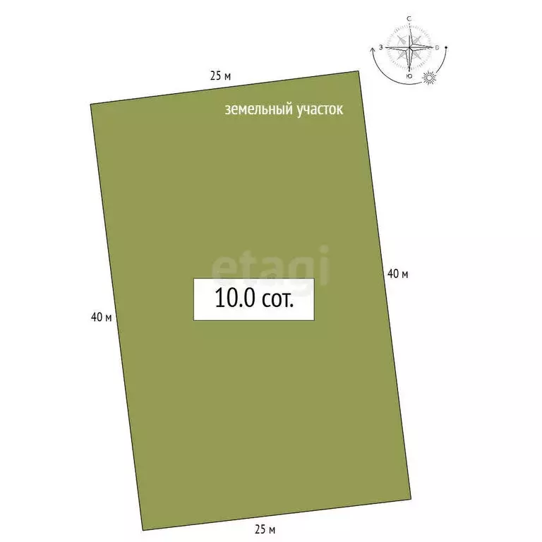 Участок в Станционный сельсовет, товарищество собственников ... - Фото 1