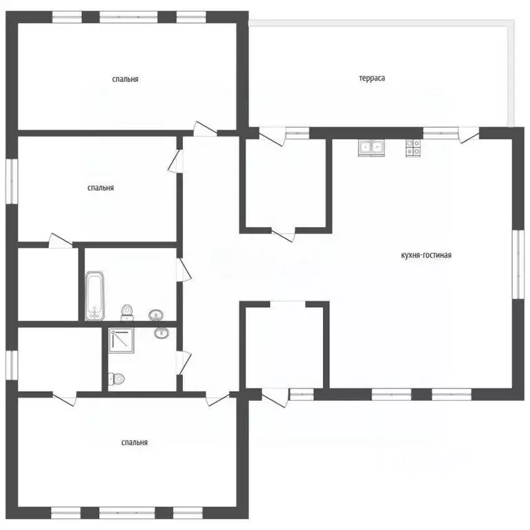 Дом в Краснодарский край, Краснодар ул. Им. Грабина В.Г., 21 (227 м) - Фото 2